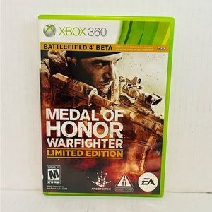 X Box 360 Medal Of Honor Warfighter Limited Edition Video Game